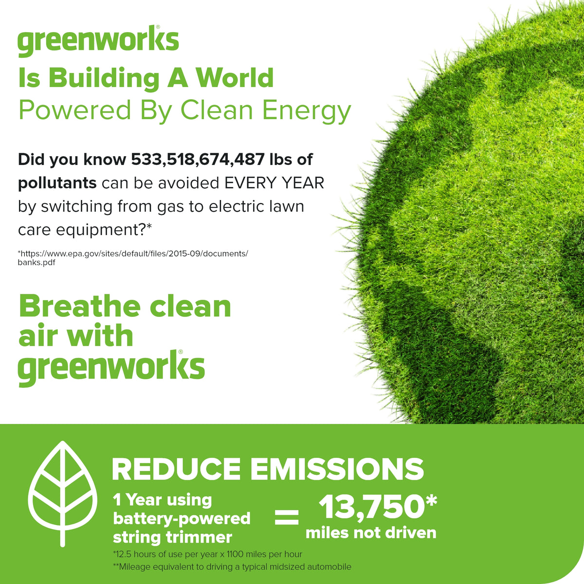 80V Cordless 16" Brushless String Trimmer (Tool Only)