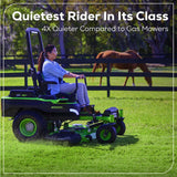 60V 54" MaximusZ Zero Turn Riding Mower 3PC Combo Kit with (2) 20.0 Ah, (2) 8.0 Ah, (2) 4.0 Ah & (1)2.5Ah Batteries and (2) Charger