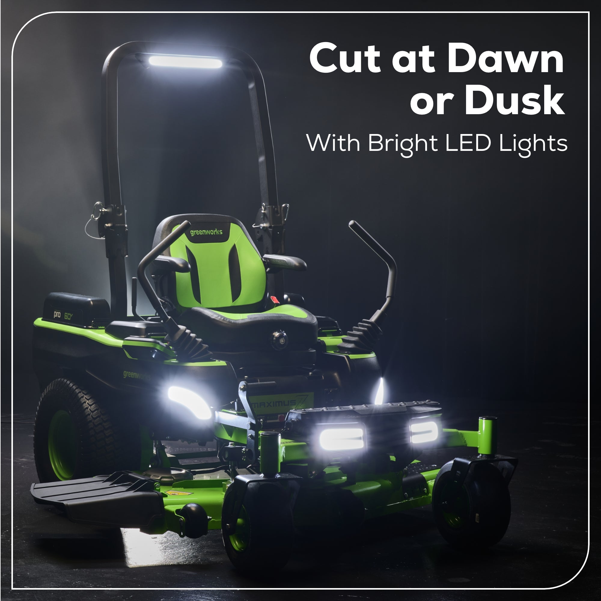 60V 54" MaximusZ Zero Turn Riding Mower 3PC Combo Kit with (2) 20.0 Ah, (2) 8.0 Ah, (2) 4.0 Ah & (1)2.5Ah Batteries and (2) Charger