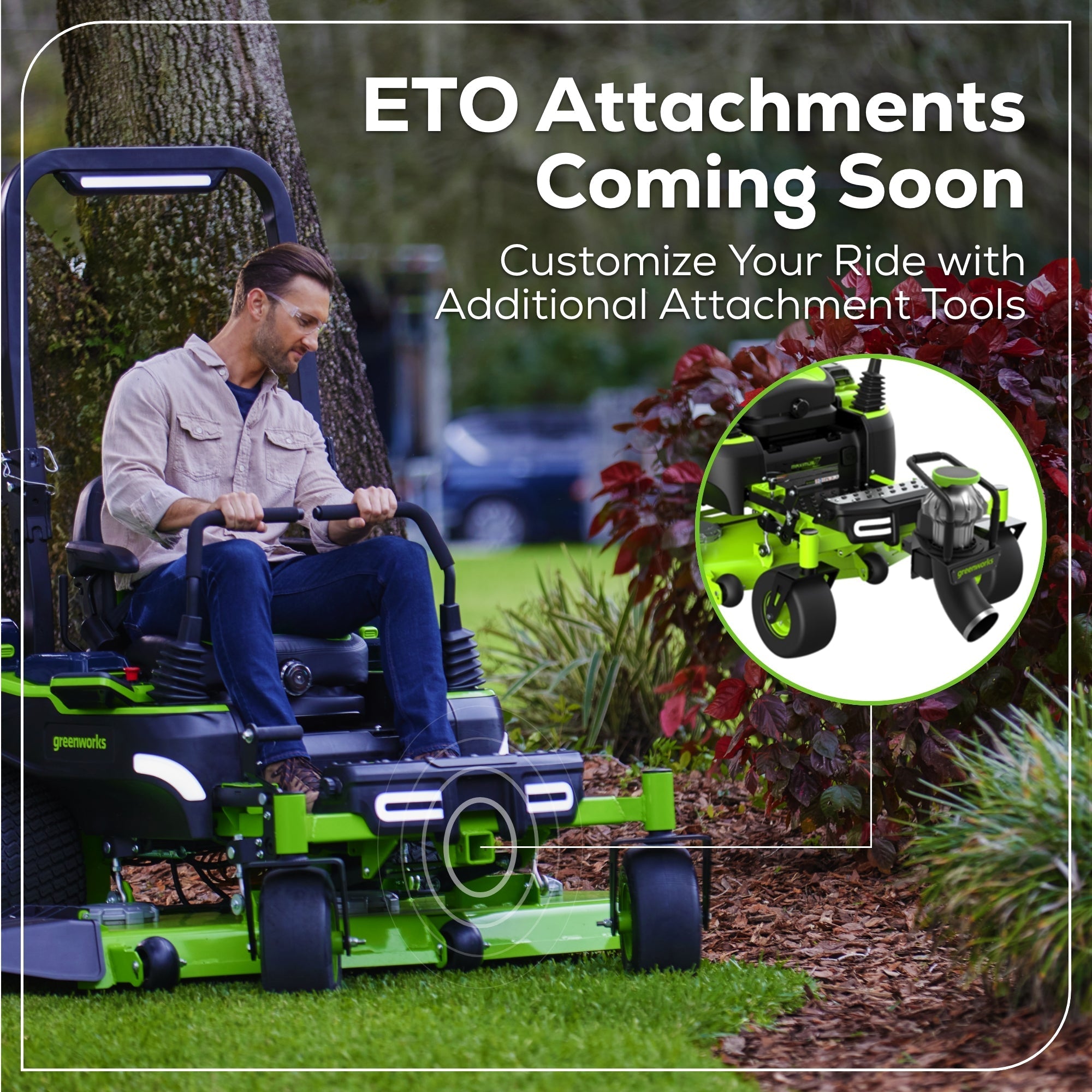 60V 54" MaximusZ Zero Turn Riding Mower 4PC Combo Kit with (2) 20.0 Ah, (2) 8.0 Ah, (2) 4.0 Ah & (1)2.5Ah Batteries and (2) Charger