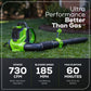 60V 730 CFM Cordless Battery Backpack Blower w/ 4.0Ah Battery & 3A Charger