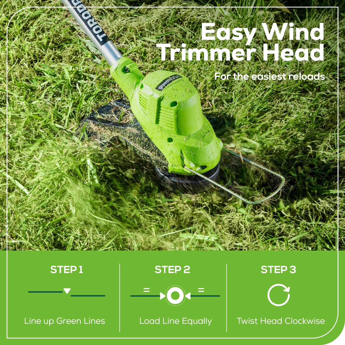 40V 15" Cordless Battery String Trimmer/350CFM Blower Combo Kit w/ 2.5Ah Battery & Charger