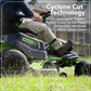 60V 42" Cordless Battery CrossoverT Riding Lawn Mower (Renewed)