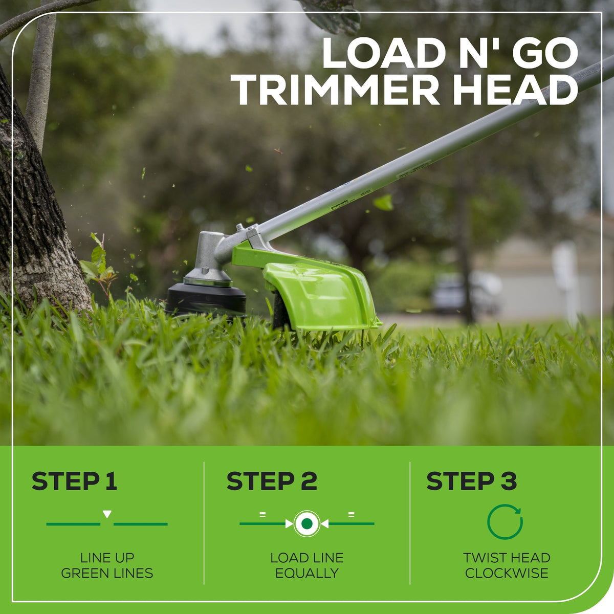 48V (24V x 2) 16" Cordless Battery String Trimmer (Attachment Capable) w/ (2) 4.0Ah USB Batteries & Dual Port Charger