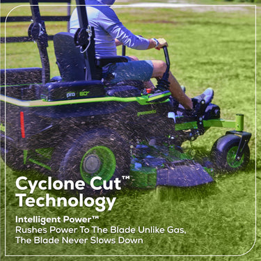 60V 54" MaximusZ Zero Turn Riding Mower 4PC Combo Kit with (2) 20.0 Ah, (2) 8.0 Ah, (2) 4.0 Ah & (1)2.5Ah Batteries and (2) Charger