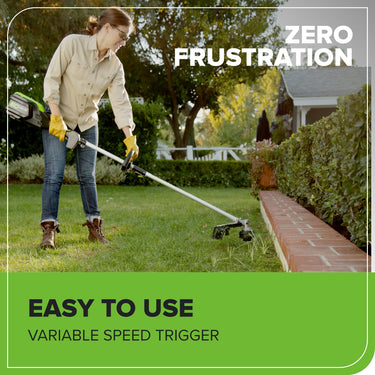 80V Cordless 16" Brushless String Trimmer (Tool Only)