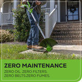 24V 12" Cordless Battery String Trimmer and Edger (Tool Only)