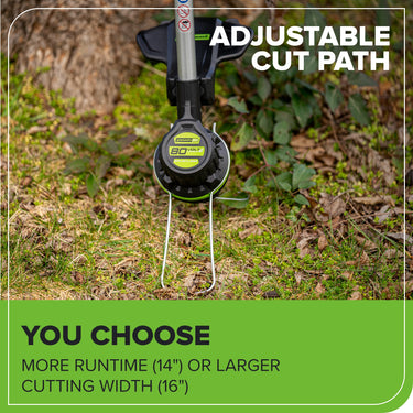 80V Cordless 16" Brushless String Trimmer (Tool Only)