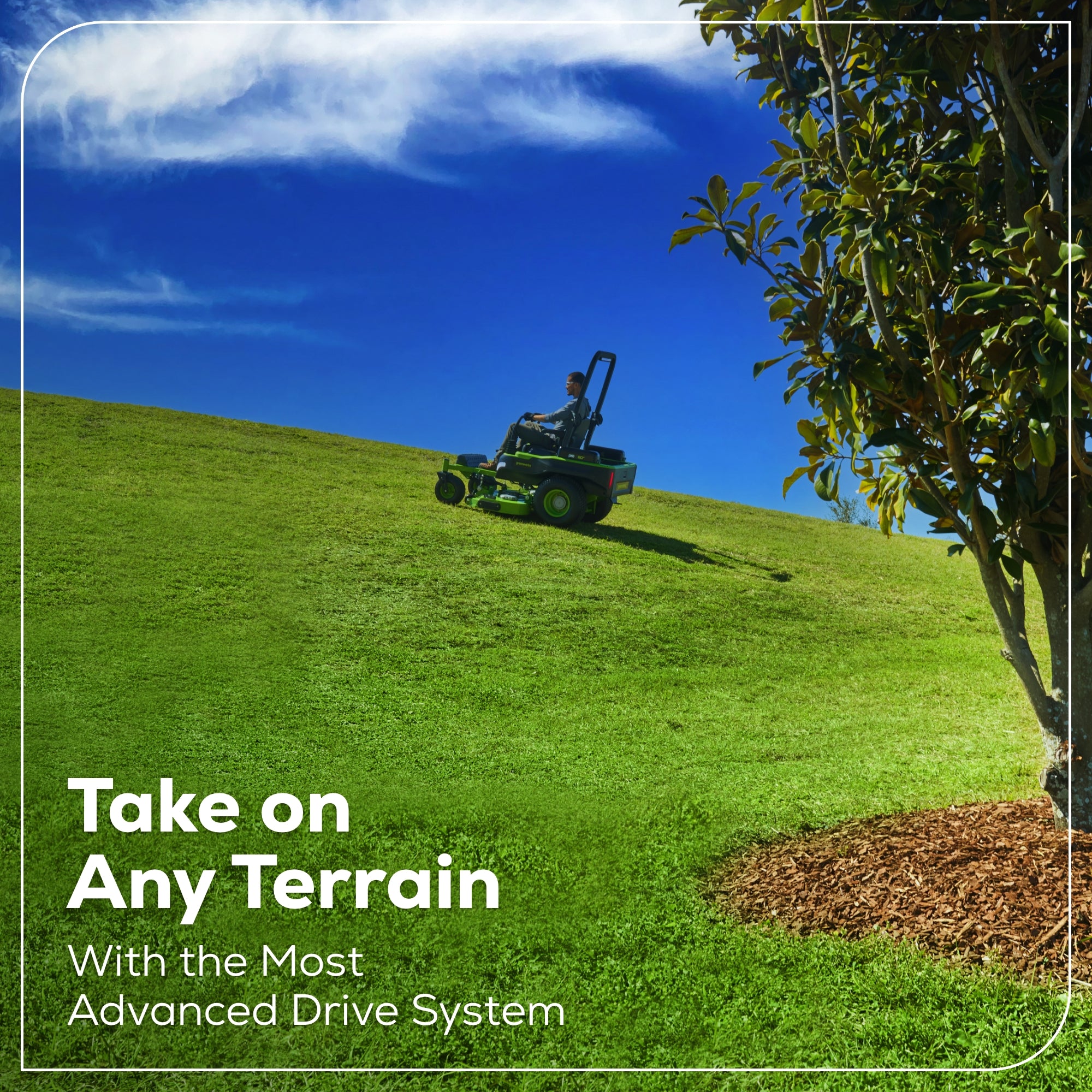 60V 54" MaximusZ Zero Turn Riding Mower: (2) 20.0 Ah (2) 8.0 Ah and (2) 4.0 Ah Batteries and 1.5kW Charger