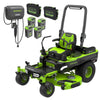 60V 60" MaximusZ Zero Turn: (2) 20.0 Ah, (4) 8.0 Ah Batteries and 1.5kW Charger, MZ6061