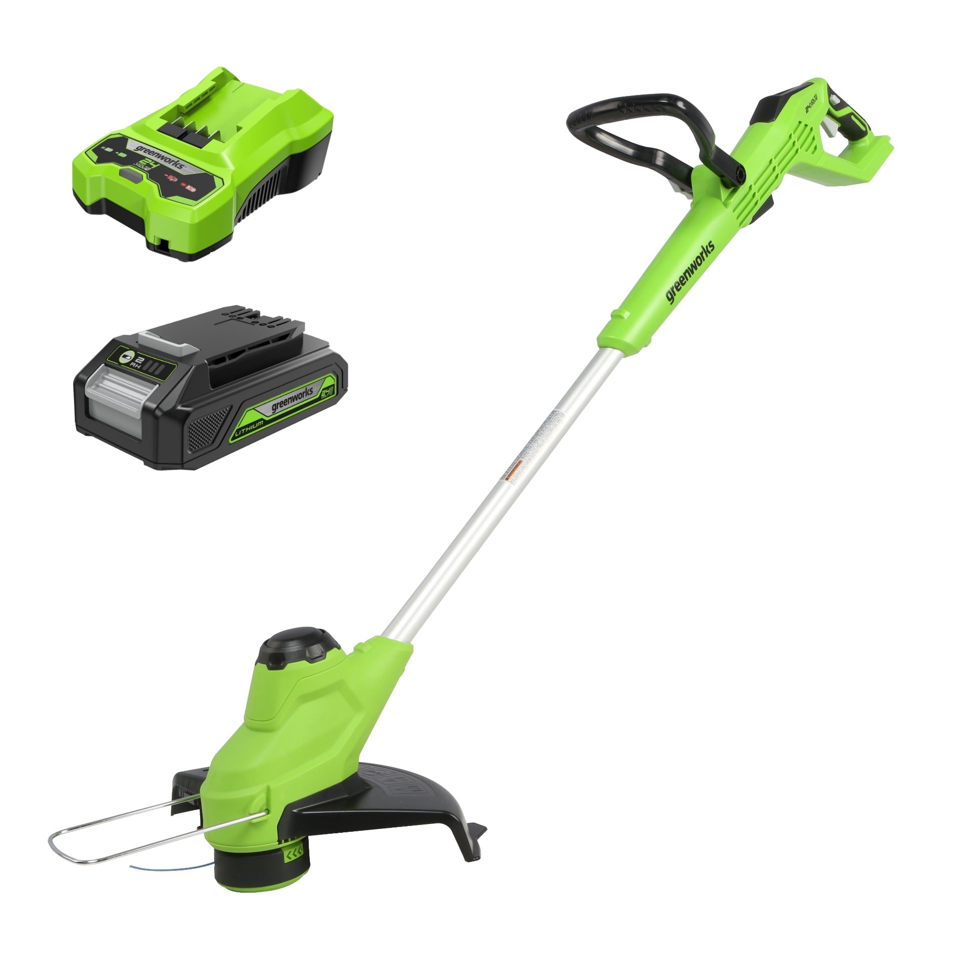 24V 12" TORQDRIVE String Trimmer & Battery | Greenworks Tools