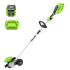 60V 8" Cordless Battery Edger: 2.5 Ah Battery and 3A Charger
