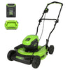 60V 19" Cordless Battery Push Lawn Mower w/ 5.0Ah Battery & Charger, LM1906