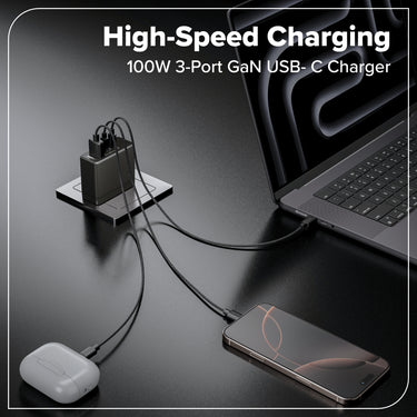 100W USB-C GaN II Charger