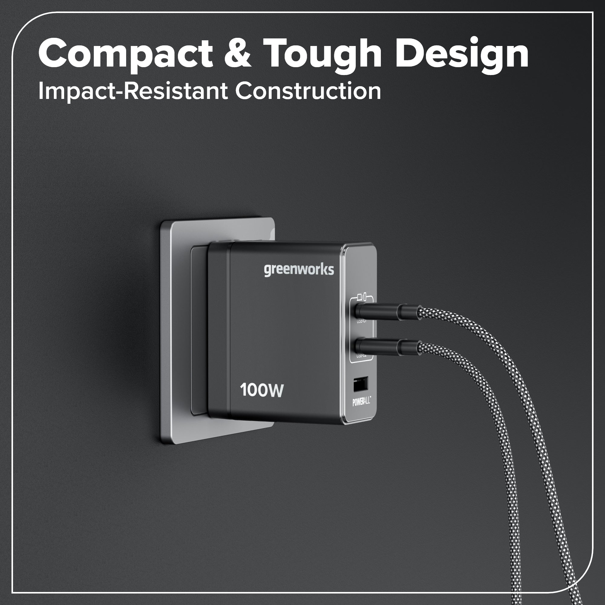 100W USB-C GaN II Charger