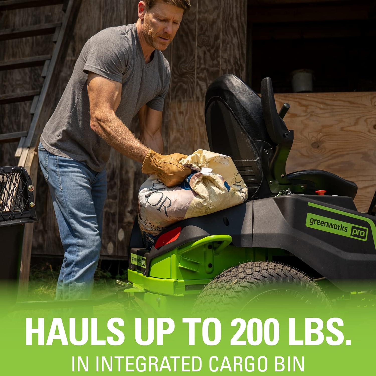 80V 42" Cordless Battery CrossoverZ Zero Turn Lawn Mower: (6) 4.0 Ah Batteries and (3) 8A Dual-Port Turbo Chargers, CRZ4281