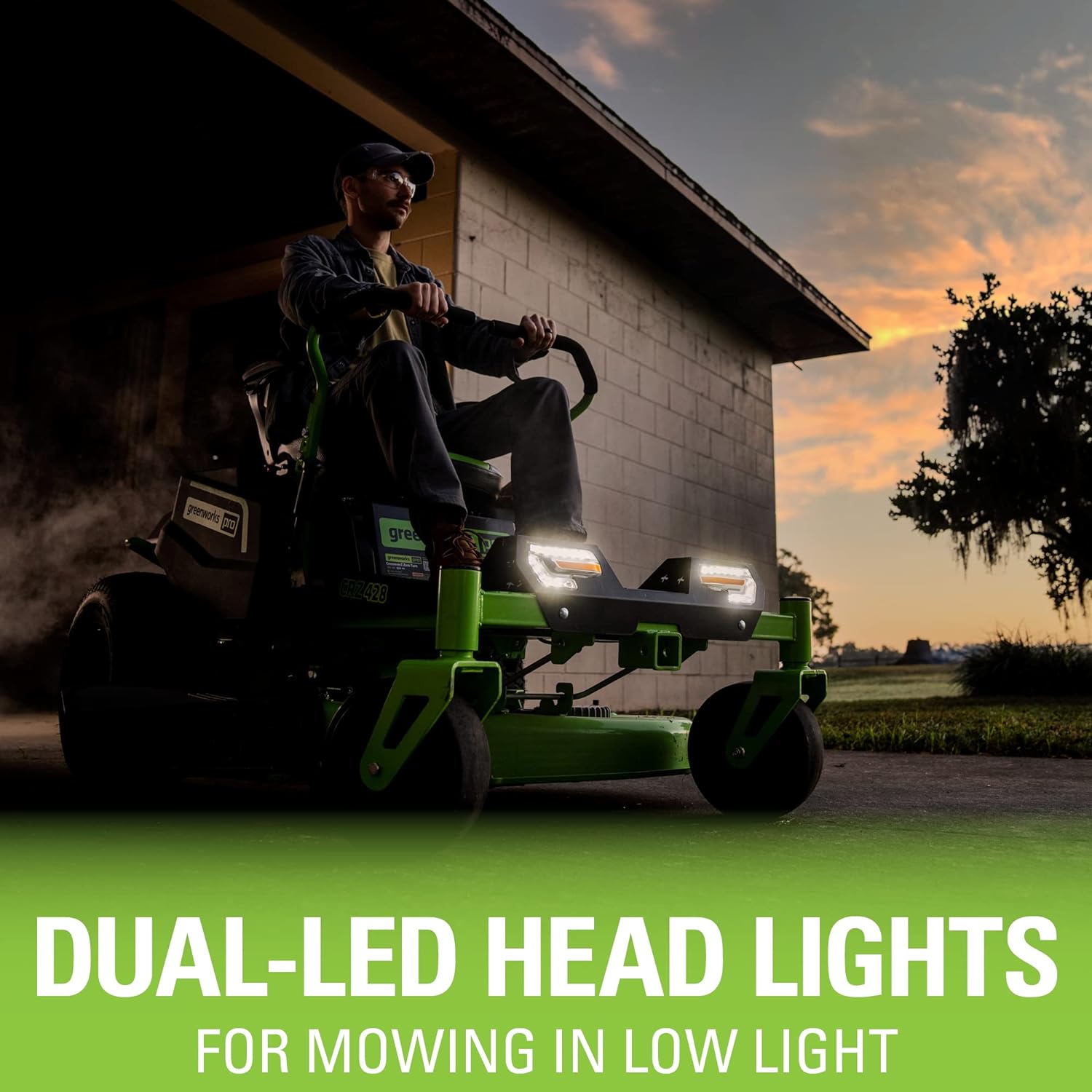 80V 42" Cordless Battery CrossoverZ Zero Turn Lawn Mower: (6) 4.0 Ah Batteries and (3) 8A Dual-Port Turbo Chargers, CRZ4281