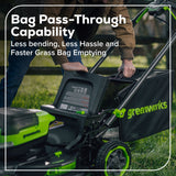 80V 21" Cordless Battery 4-in-1 Self-Propelled Mower: (1) 4.0Ah,(1) 2.0Ah Batteries & 2A Charger