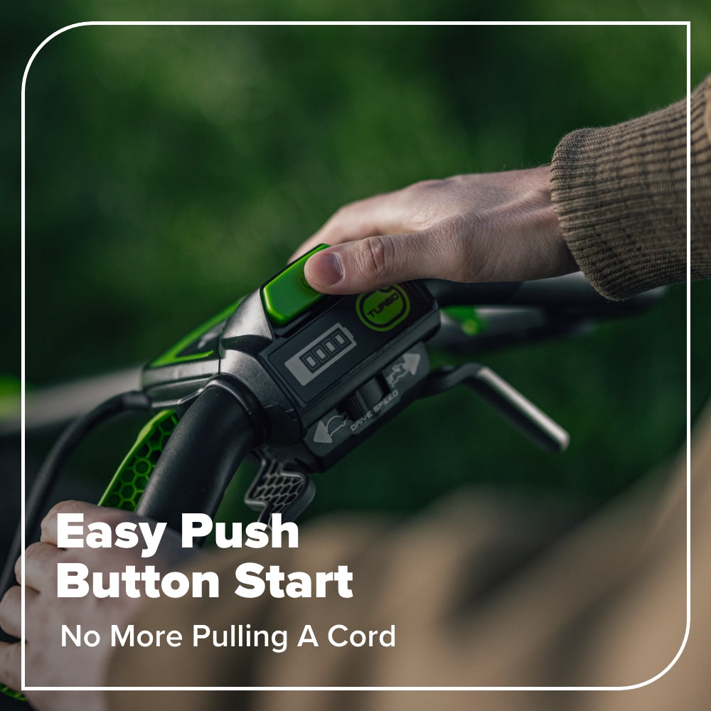 80V 21" Cordless Battery 4-in-1 Self-Propelled Mower: (1) 4.0Ah,(1) 2.0Ah Batteries & 2A Charger