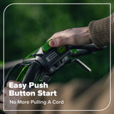 80V 21" Cordless Battery 4-in-1 Self-Propelled Mower: (1) 4.0Ah,(1) 2.0Ah Batteries & 2A Charger