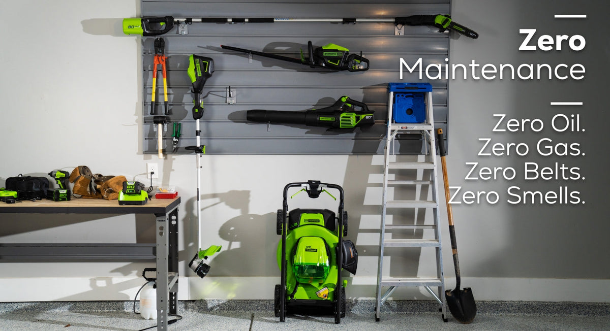 REFURBISHED 80V 21" Cordless Battery 4-in-1 Self-Propelled Lawn Mower w/ 4.0Ah, 2.0Ah Battery & Rapid Charger