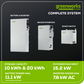PowerHub Energy Storage 10kWh System