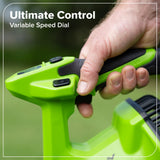 24V 515 CFM Cordless Battery Brushless Blower w/ 5.0Ah Battery & 65W  Type-C Charger(3-Ft Cable)