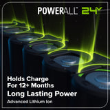 24V 515 CFM Cordless Battery Brushless Blower w/ 5.0Ah Battery & 65W  Type-C Charger(3-Ft Cable)