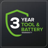 48V (24V x 2) 600 CFM Cordless Battery Leaf Blower w/ (2) 4.0Ah Batteries, 100W Type-C Charger &(2)3-Ft Cables