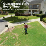 48V (24V x 2) 520 CFM Cordless Battery BL Leaf Blower/Vacuum w/ (2) 6.0Ah Battery, 100W Type-C Charger & (2) 3-Ft Cables