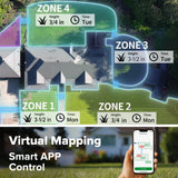 AiMowbot C20Z Wire-Free RTKVision Robotic Mower | 1/2 Acre, 4-Wheel Version