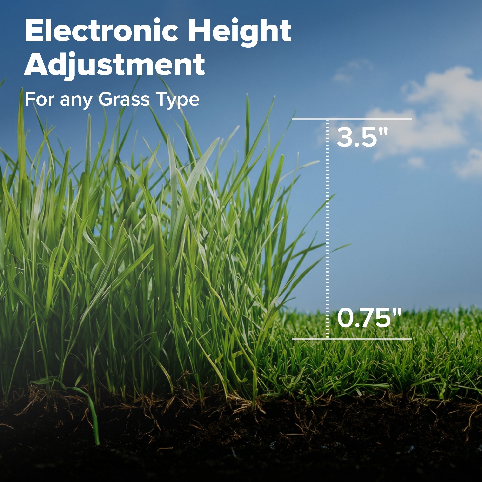 AiMowbot C20Z Wire-Free RTKVision Robotic Mower | 1/2 Acre, 4-Wheel Version