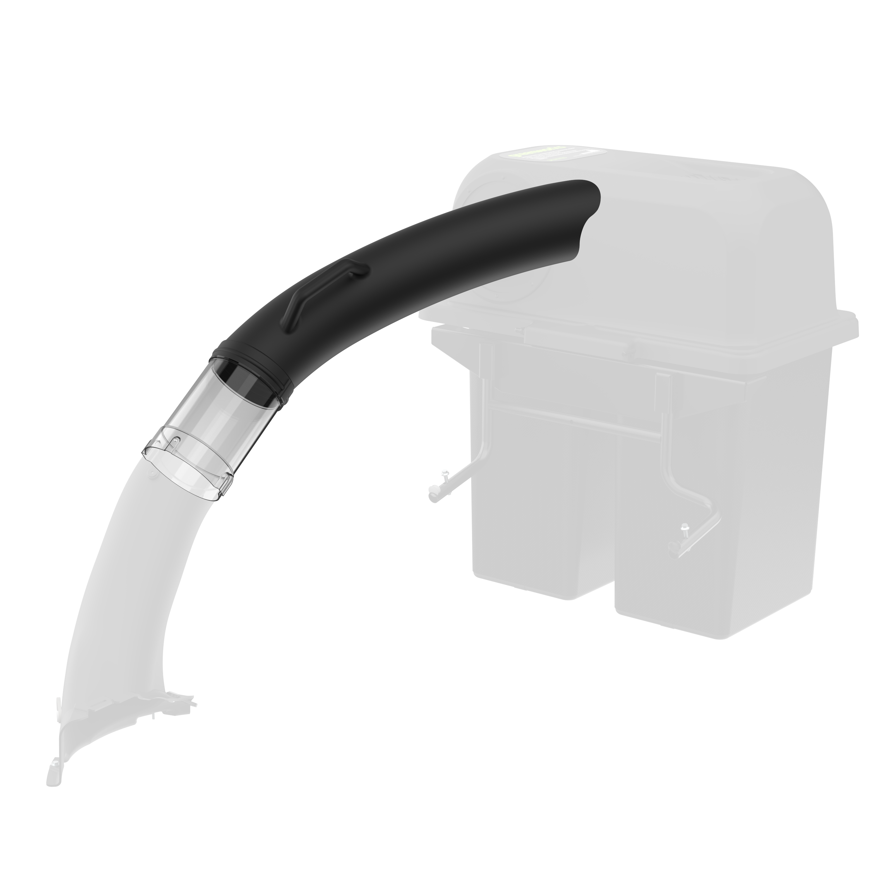 Upper Pipe Assembly for 42" Residential Riding Mower Bagging Kit