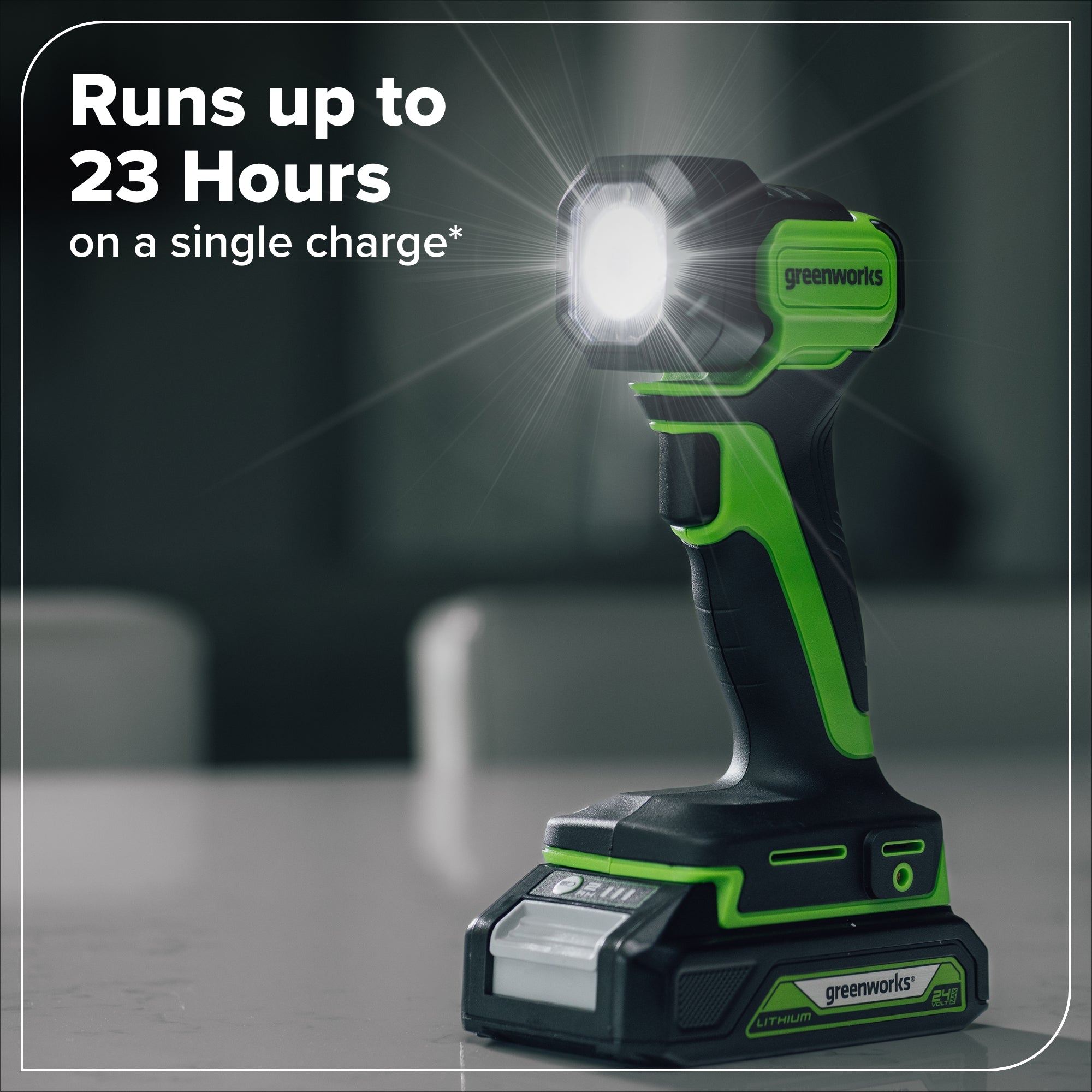 24V Brushless Power Tool 6PC Combo Kit w/ (2) 2.0Ah USB-C Batteries and 30W Charger