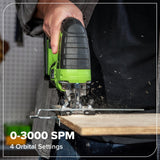 24V Brushless Power Tool 6PC Combo Kit w/ (2) 2.0Ah USB-C Batteries and 30W Charger