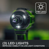 24V Cordless Battery 530 in-lbs Drill / Driver and 2200 in-lbs Impact Driver, Two(2) 2.0 Ah USB-C Batteries and 65W USB-C Charger