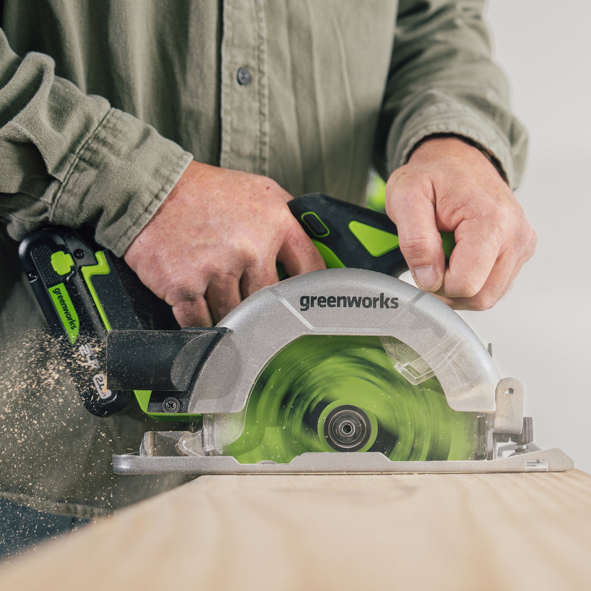 24V PowerAll 6-1/2" 5000RPM Circular Saw, Tool Only