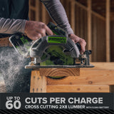24V 7.25" 5 Series Cordless Battery Brushless Circular Saw (Tool Only)