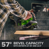 24V 7.25" 5 Series Cordless Battery Brushless Circular Saw (Tool Only)