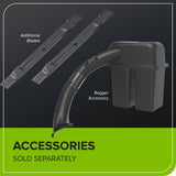 60V 42" Electric CrossoverZ Zero Turn Mower: (4) 8 Ah Batteries and 600W Wall Charger