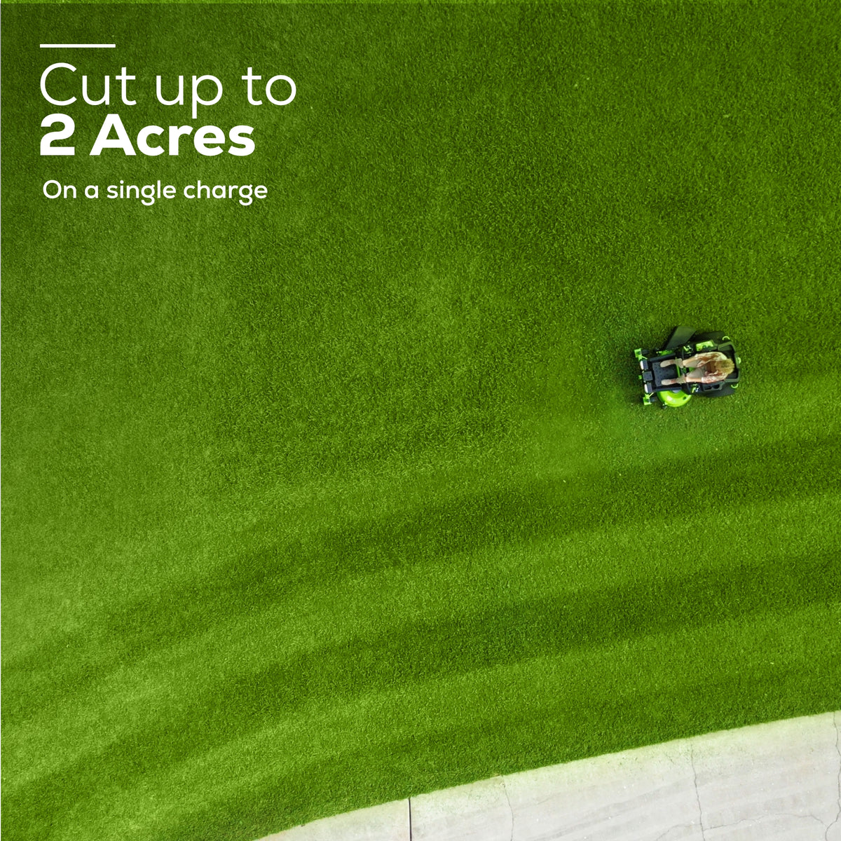 82V 42" Cordless Battery CrossoverZ Zero Turn Lawn Mower: (6) 6.0 Ah Batteries, (1) 600W Wall Charger, CRZ4282