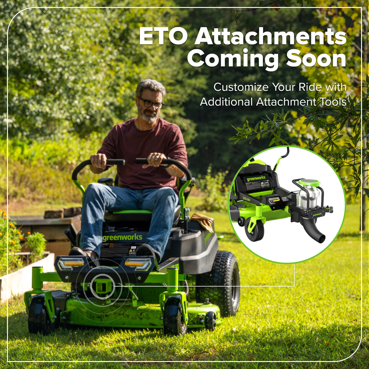 80V 42" Cordless Battery CrossoverZ Zero Turn Lawn Mower, (6) 6Ah Batteries and 600W Wall Charger