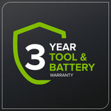 24V 10" Cordless Battery Chainsaw w/ 2.0Ah  Battery & 30W Type-C Charger(3-Ft Cable)