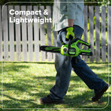 24V 10" Cordless Battery Chainsaw w/ 2.0Ah  Battery & 30W Type-C Charger(3-Ft Cable)