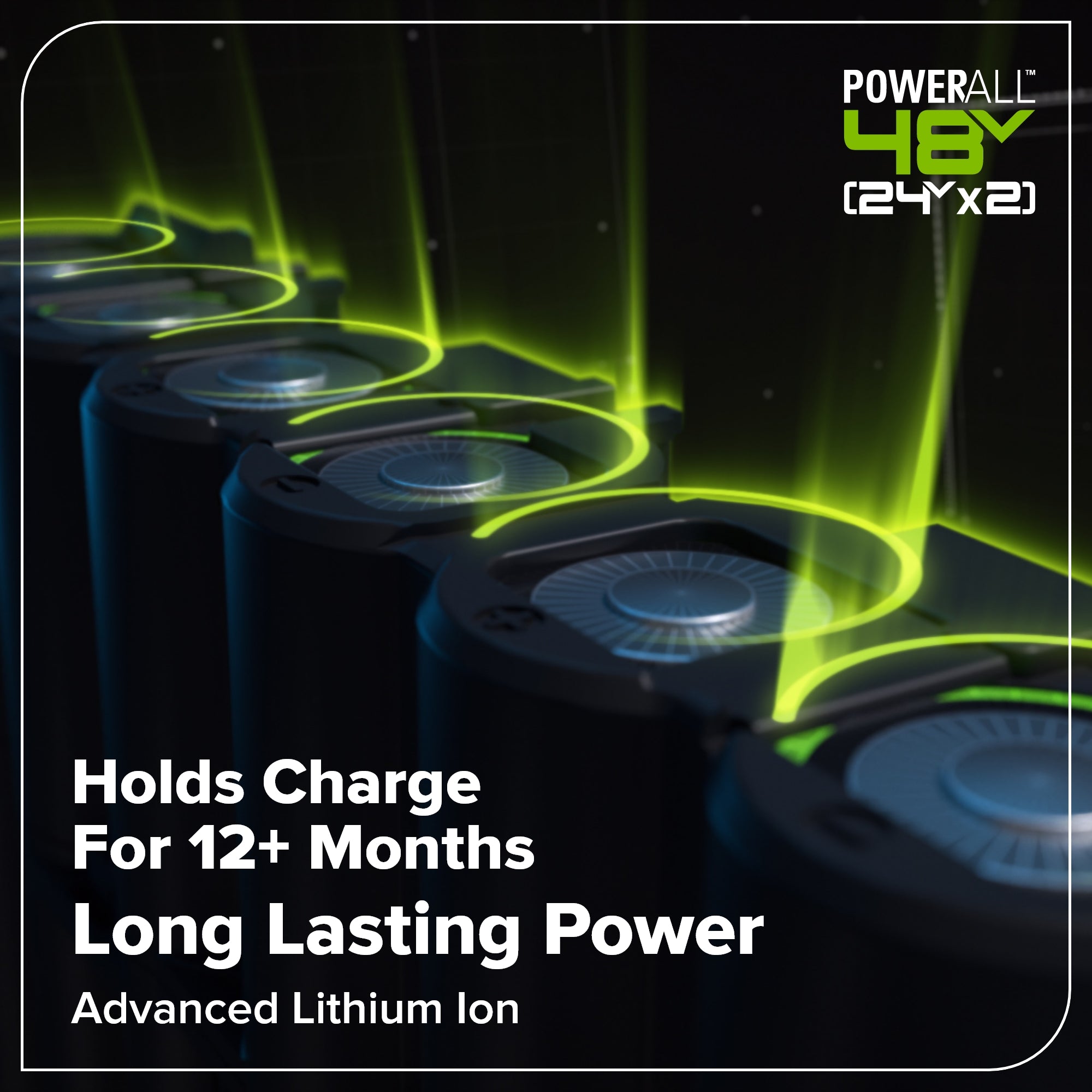 48V (24V x 2) 16" Cordless Battery Chainsaw w/ (2) 4.0Ah Batteries,65W Type-C Charger & (2) 3-Ft Cables)