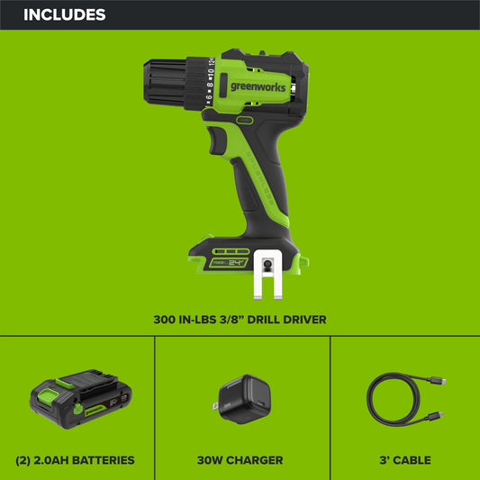 24V Cordless Battery 3 Series  1/2