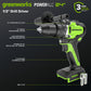 24V Cordless Battery 1/2" 800 in/lbs Drill Driver w/ 4.0Ah USB-C Battery & 65W USB-C Fast Charger