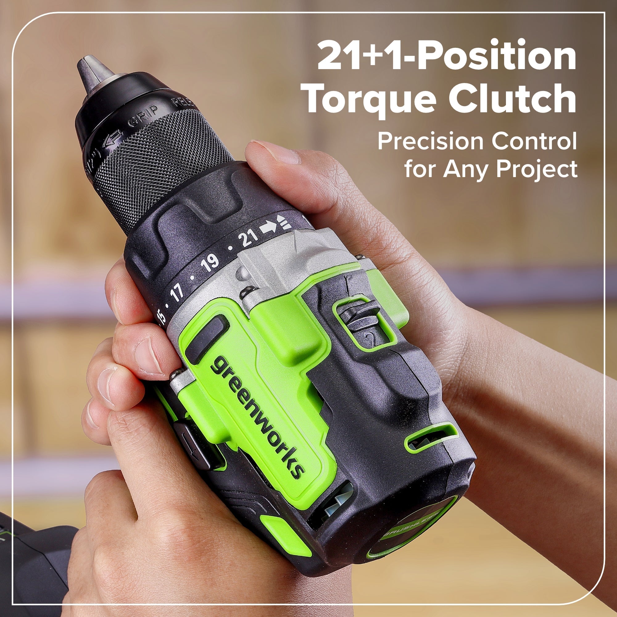 24V Cordless Battery 1/2" 800 in/lbs Drill Driver w/ 4.0Ah USB-C Battery & 65W USB-C Fast Charger
