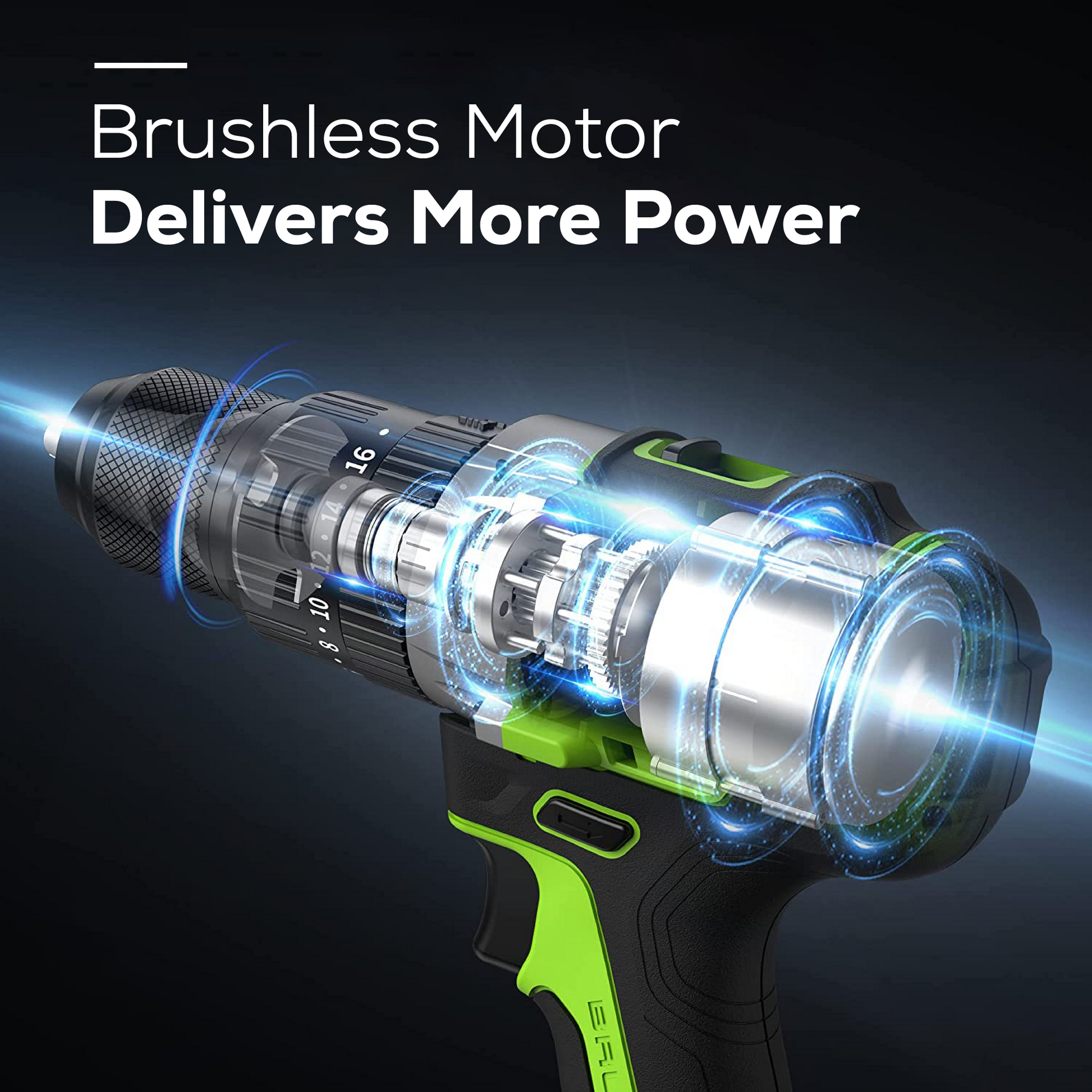 Greenworks 24V Brushless Cordless Drill/Driver, Tool Only