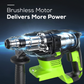 24V SDS-Plus 2J Brushless Rotary Hammer Drill w/ 4.0AH USB Battery & Charger